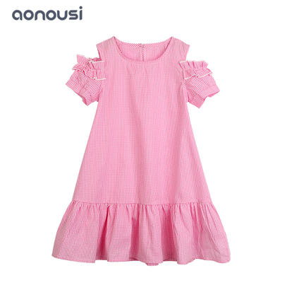 Princess Dress 2019 Designer Kids Clothes for Girls Summer Dress Casual Clothes Kid Trip Frocks Party Costume wholesale girls clothes