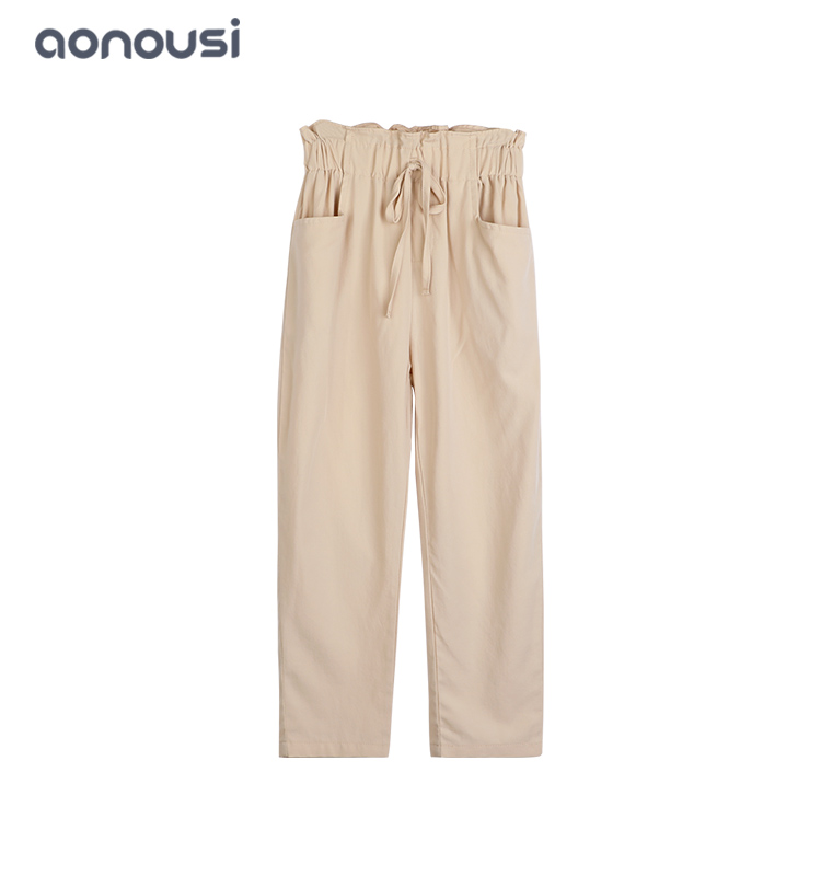 Girls casual pants 2019 Spring and Autumn new design Korean version radish pants wholesale girls clothes