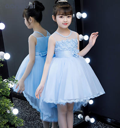 wholesale girls clothes princess dresses bubble lace skirt high-end evening dresses