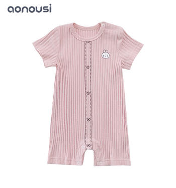 Kids jumpsuits summer new style calf printing infant clothes boys girls boutique wholesale