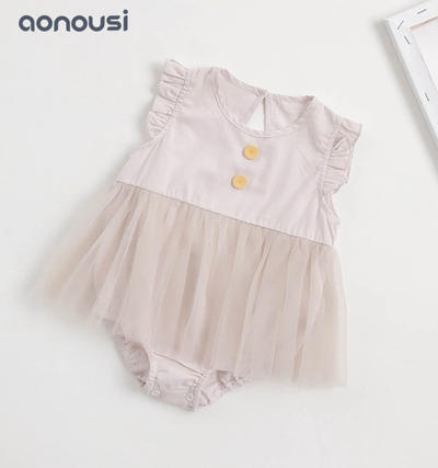 Children clothes summer lace climb suits cute princess clothes wholesale girls clothing china
